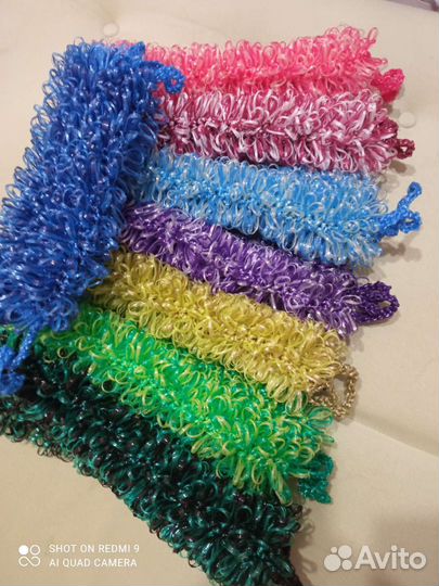 Мочалка ручной работы