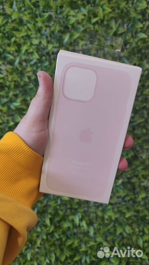 Чехол MagSafe Silicone iPhone 14 (Pink)