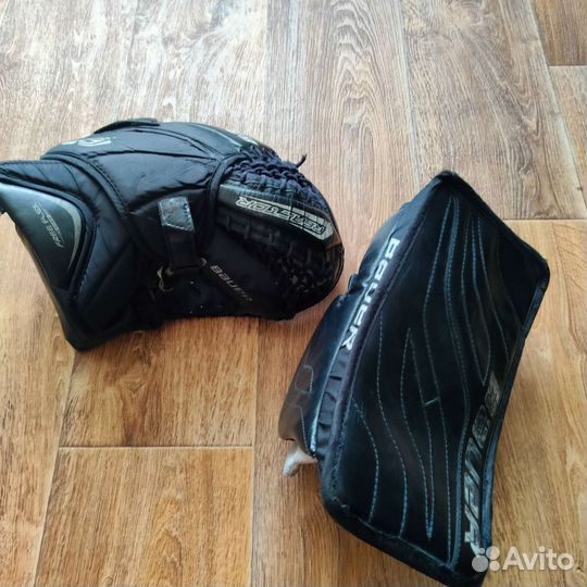 Ловушка и блин хоккейные bauer