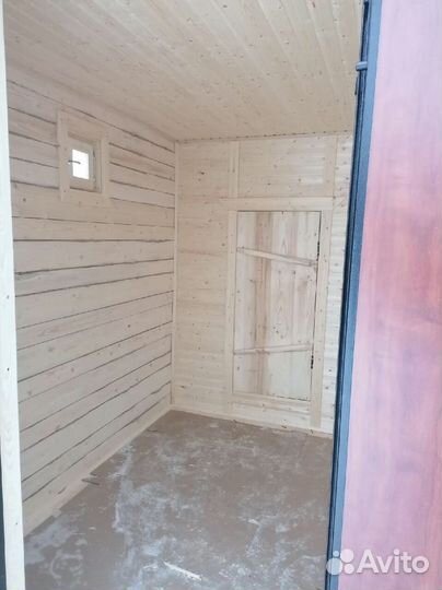 Баня из бруса наличии