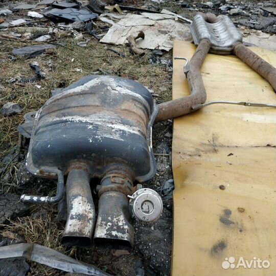 Глушитель Audi A8 D3 4E0253411