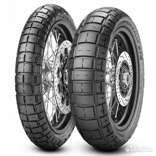 Шины Pirelli Scorpion Rally STR 130/80 R17 65V Задняя Эндуро