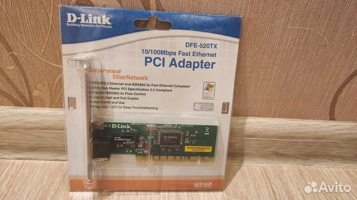 Сетевой адаптер D-link DFE-520TX