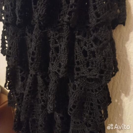 Вязаное платье
