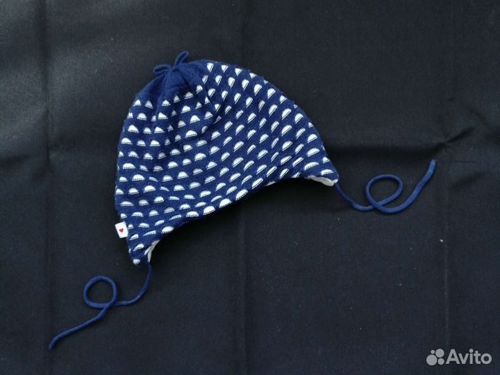 Шапка Reima Tiainen синяя на 1-2 года