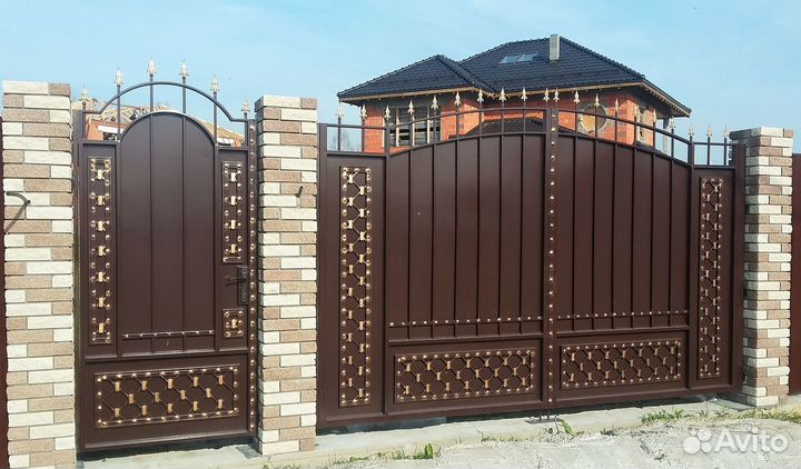 Ворота с автоматикой под ключ