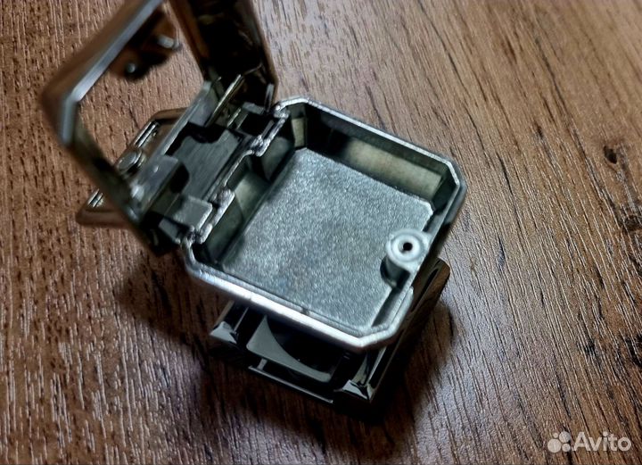 Кольцо табакерка пудренница с держателем