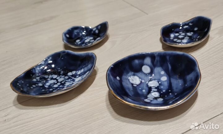 Эксклюзивный фарфор Linadelika набор Новый 4 шт