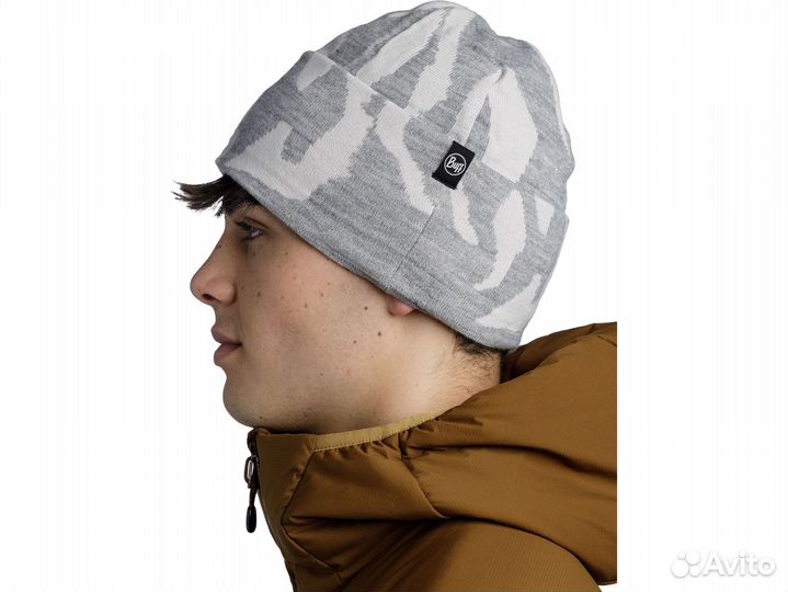 Шапка Buff Knitted Hat kyre Lead Grey