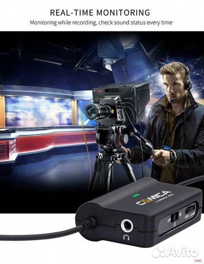 Comica LinkFlex AD1 XLR-3.5mm предусилитель