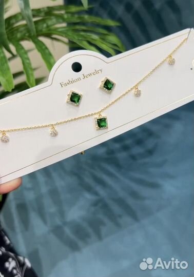 Чокер подвеска украшение новогоднее бижутерия