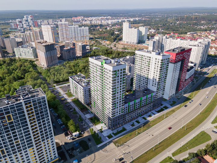 2-к. квартира, 57,4 м², 3/26 эт.