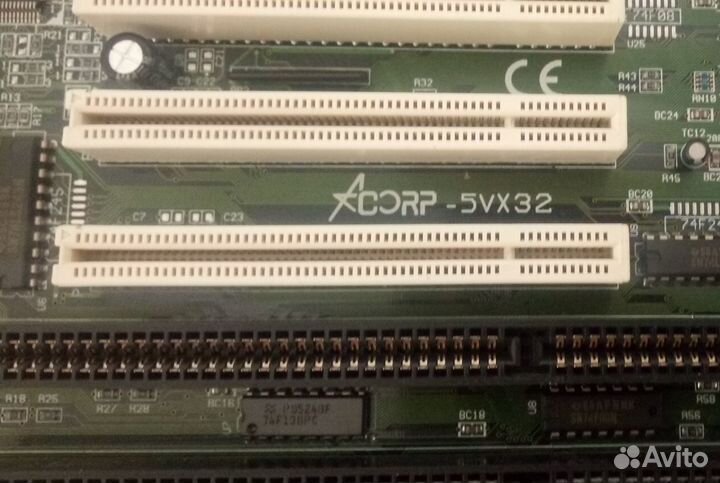 Ретро комплект Acorp 5VX32 + Pentium 150 MHz