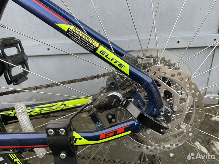 Велосипед горный GT avalanche 9R Elite navy