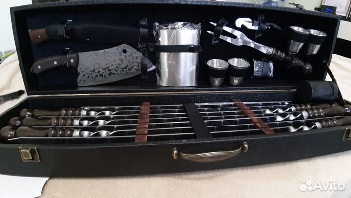 Шашлычный набор в кейсе