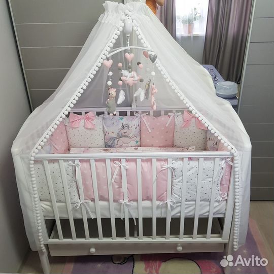 Балдахин на детскую кроватку