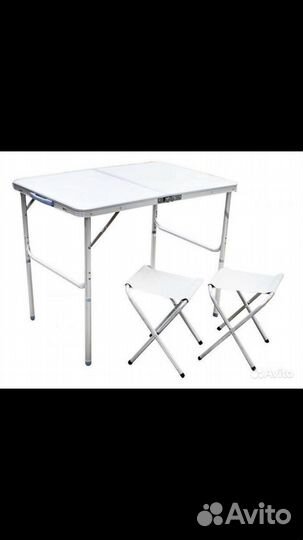 Стол складной 4 стула