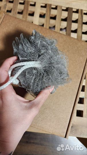 Мягкая мочалка 