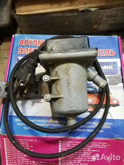 Электроподогреватель двигателя