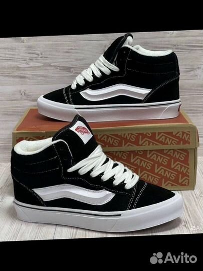 Зимние кеды vans женские