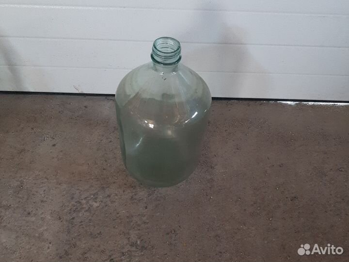 Бутыль стеклянная 10 литров