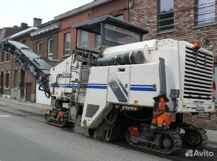 Разбор спецтехника Виртген