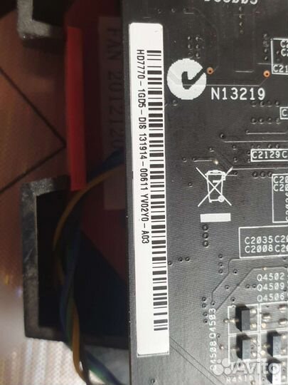 Видеокарта Asus radeon hd 7770