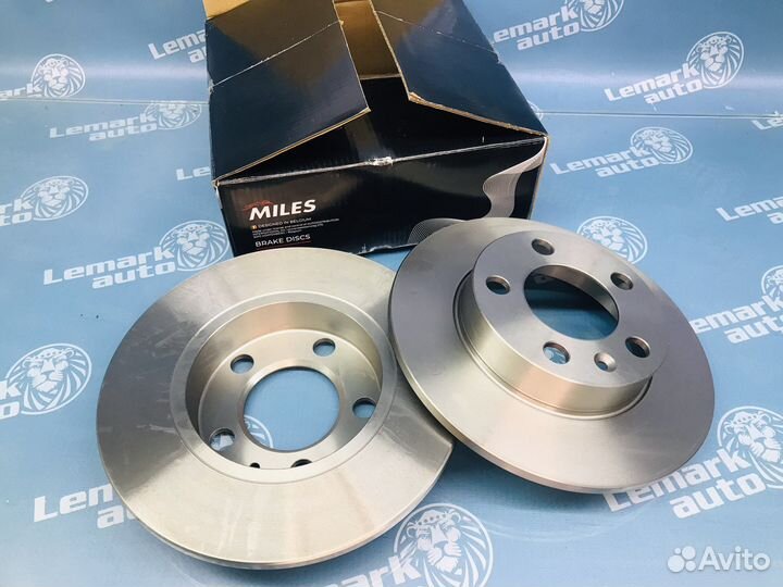 Диск тормозной задний Skoda Fabia