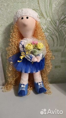 Интерьерная кукла ручной работы
