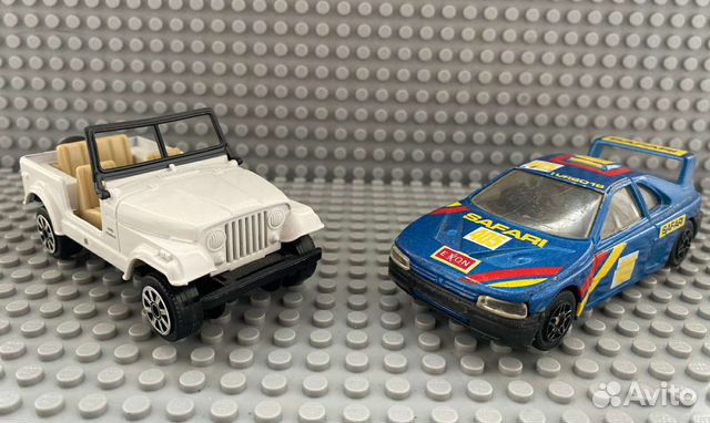 Модели Машин Jeep и Peugeot 1/43 Bburago