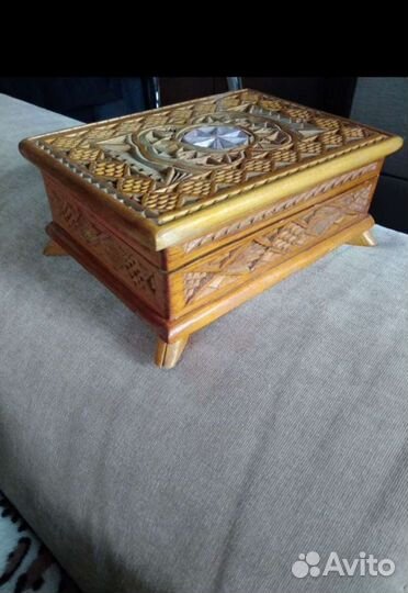 Шкатулка деревянная СССР