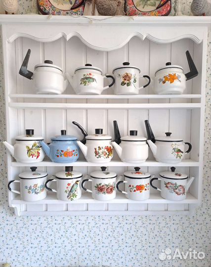 Эмалированный чайник заварочный, СССР