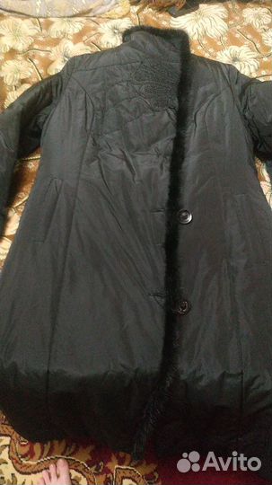 Пуховик женский длинный