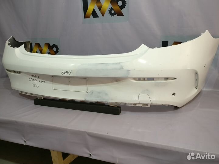 Mercedes w205 купэ бампер задний