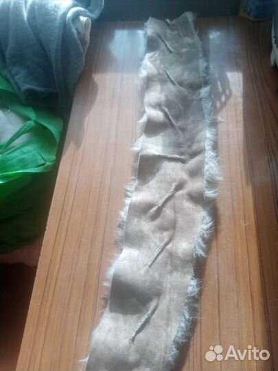 Искусственный мех бежевый светлый