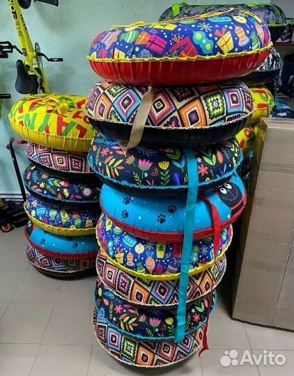 Тюбинг ватрушка