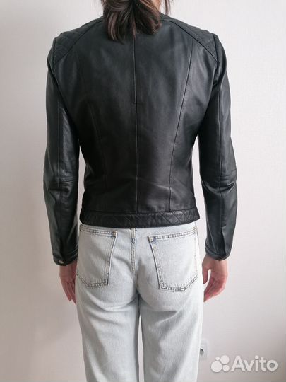 Куртка benetton кожа