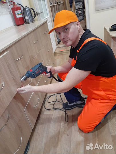 Сборка, ремонт, установка, изготовление мебели