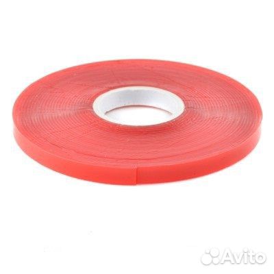 Скотч двухсторонний / 6/ 5 м красный, 3М