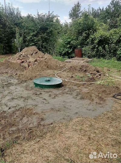 Установка канализации септик под ключ