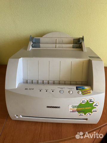Принтер samsung ml 1210, в рабочем срстоянии
