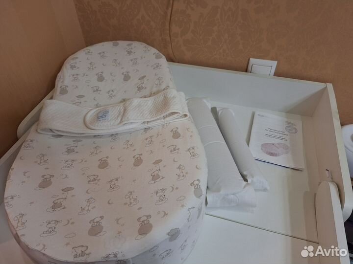 Матрас кокон для новорожденных зевушка