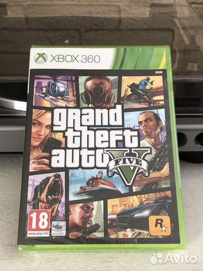 GTA V Xbox 360 новая