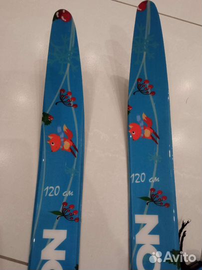 Беговые лыжи детские 120 см