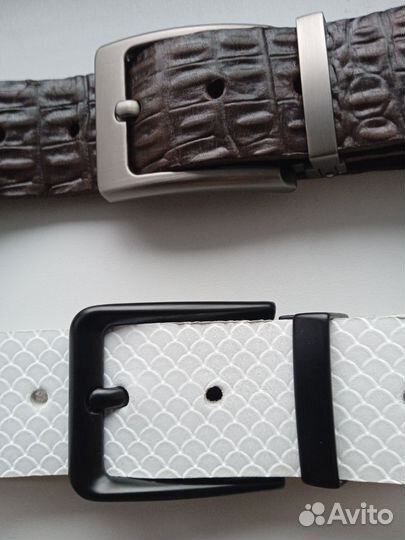 Мужской кожаный ремень