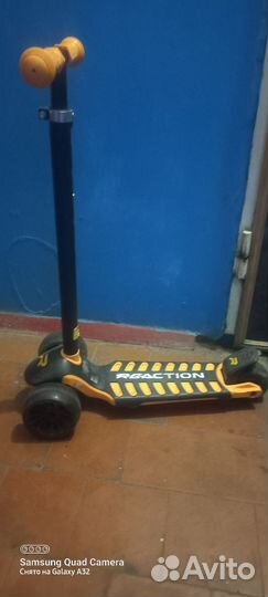 Самокат детский трехколесный бу