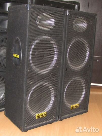 Колонки Dj-T 1600W 2шт Pro-212 TOP Stereo Пара 8Ом