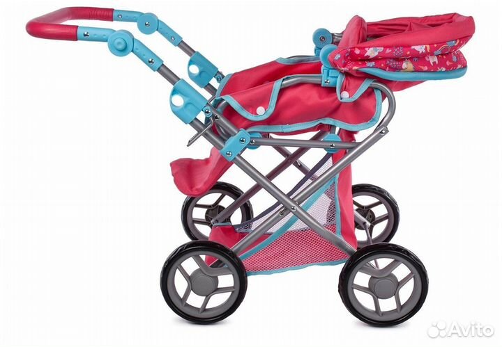 Коляска для кукол demi star 2 в 1