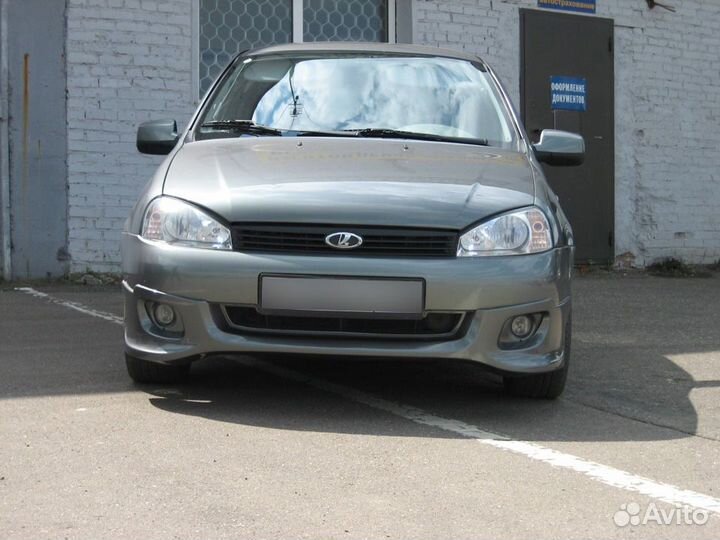 Накладка переднего бампера 