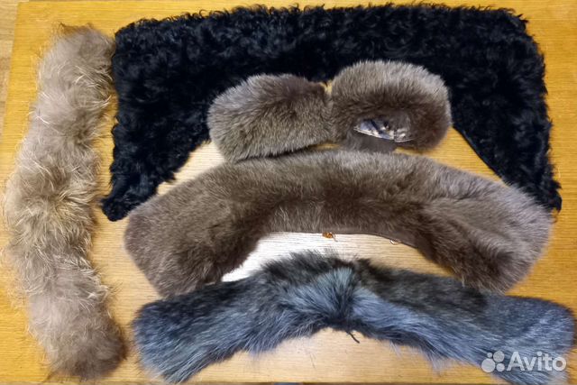 Воротники из натурального меха